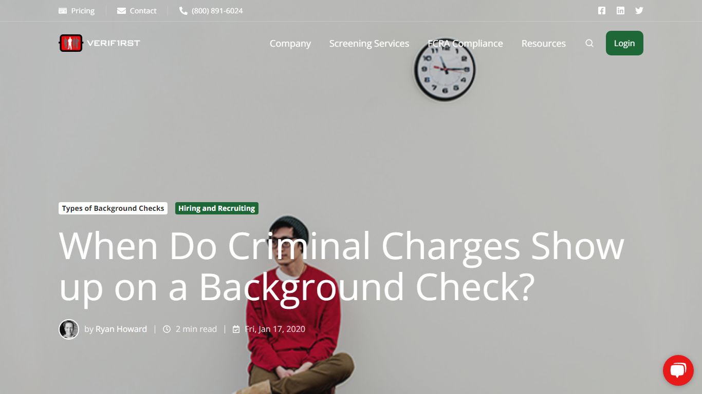 When Do Criminal Charges Show up on a Background Check? - VeriFirst